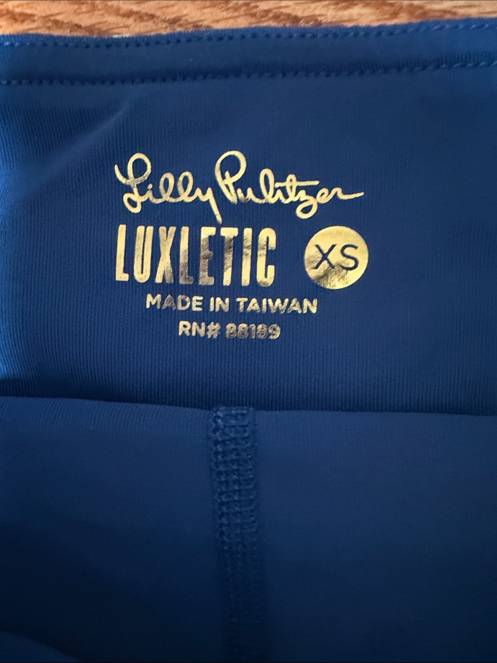 Lilly Pulitzer Royal Blue Luxletic Activewear - Picture 4 of 6